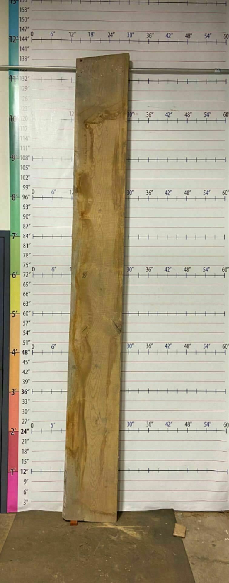 Ash Live Edge Slab - A 11