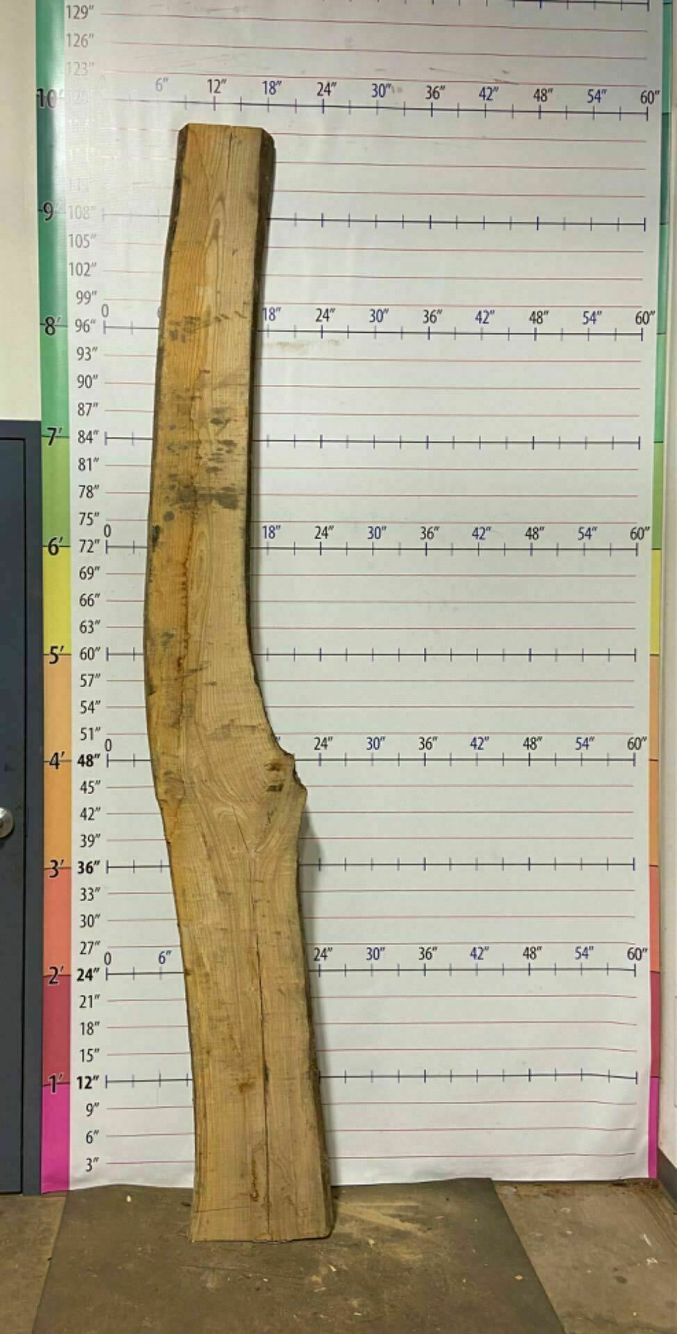 Ash Live Edge Slab - A 15