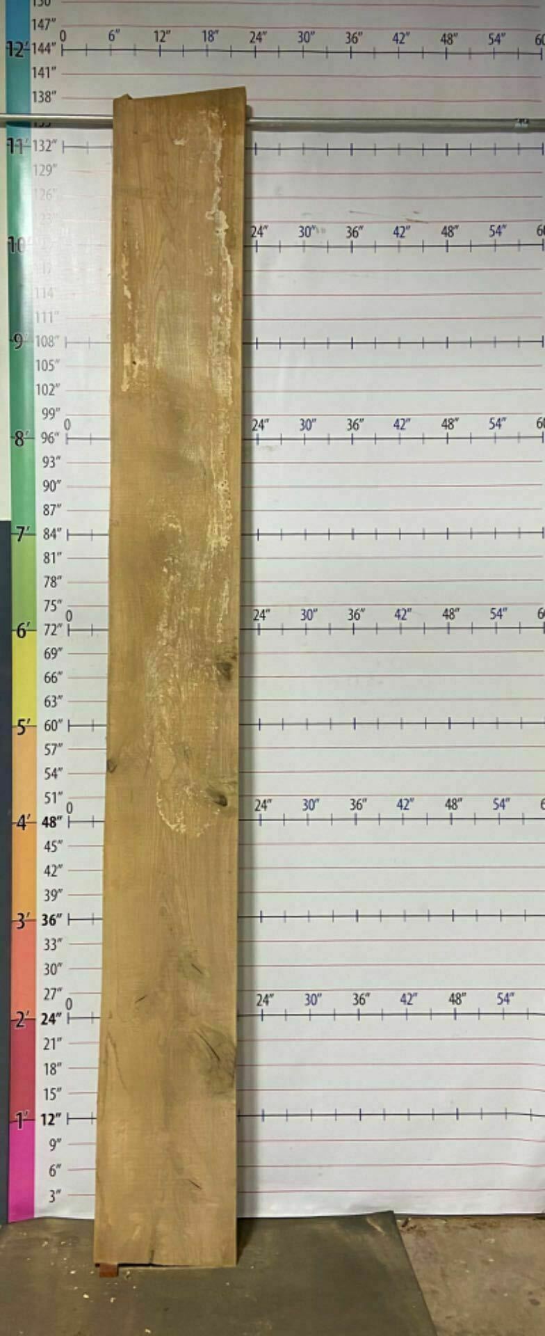 Ash Live Edge Slab - A 17