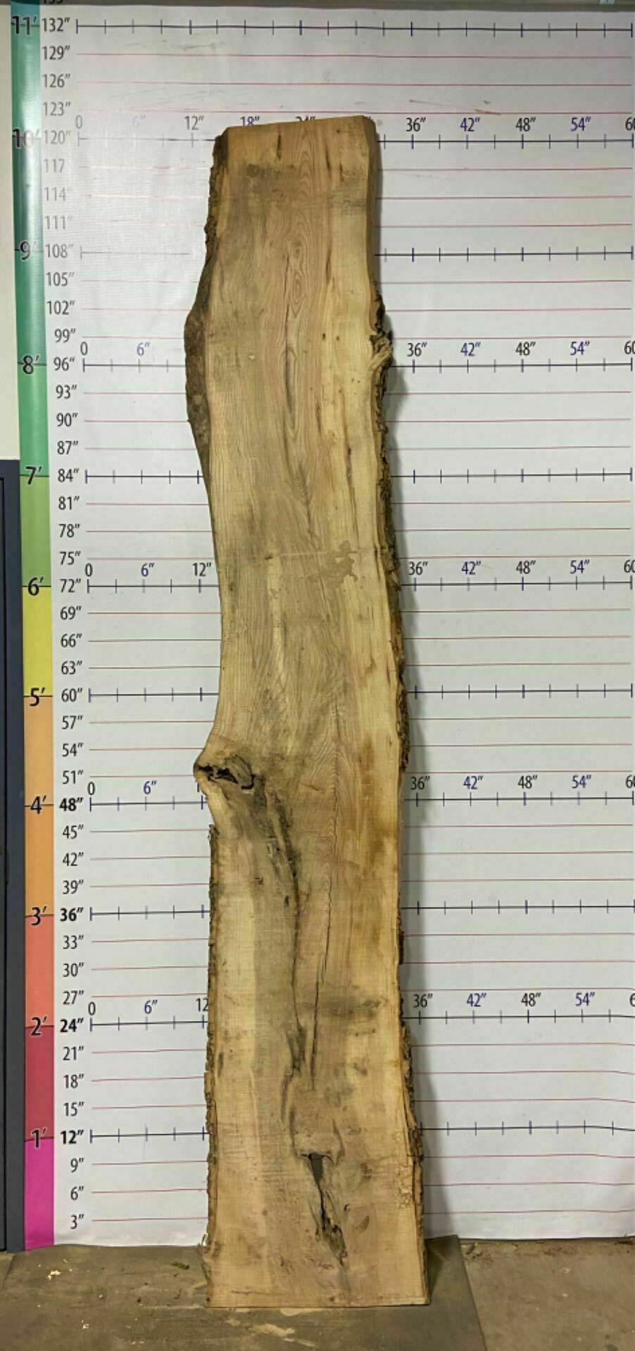 Ash Live Edge Slab - A 20