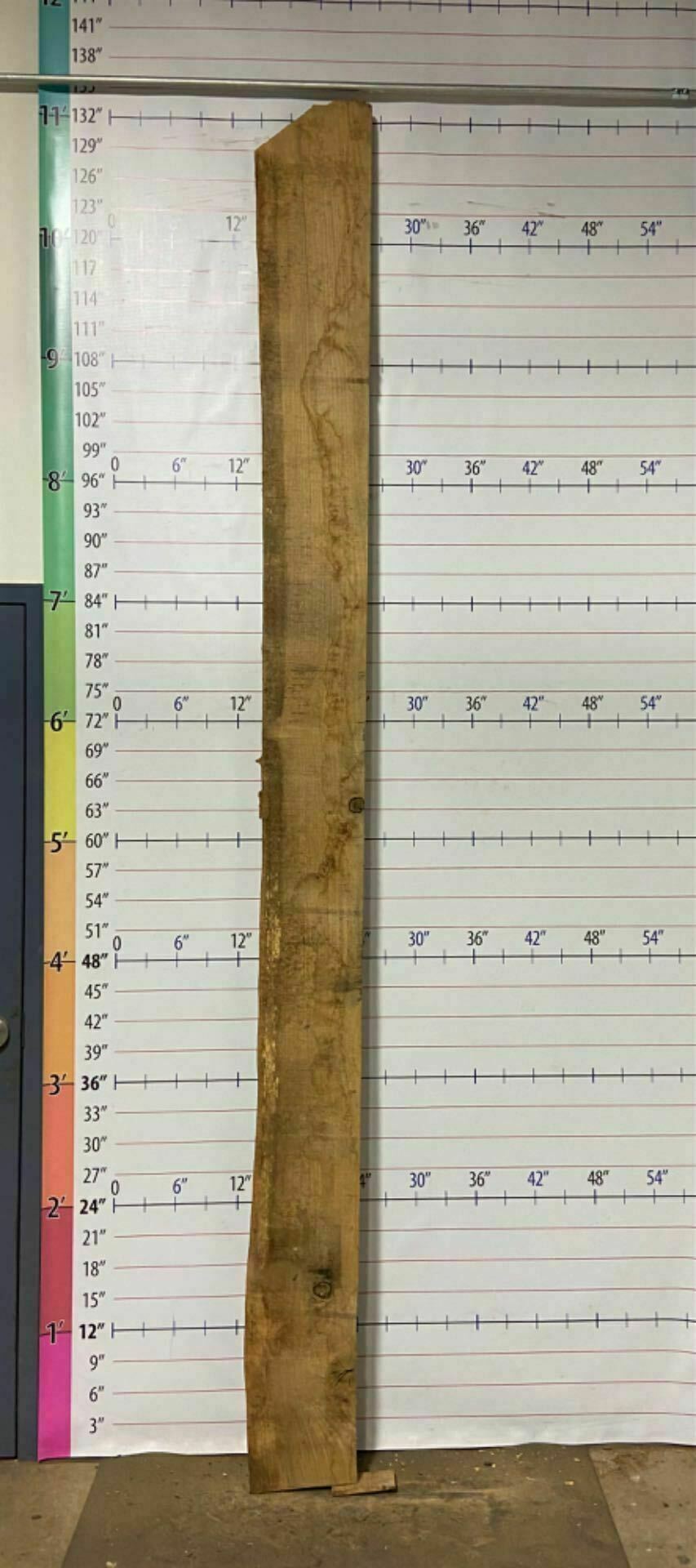 Ash Live Edge Slab - A 7