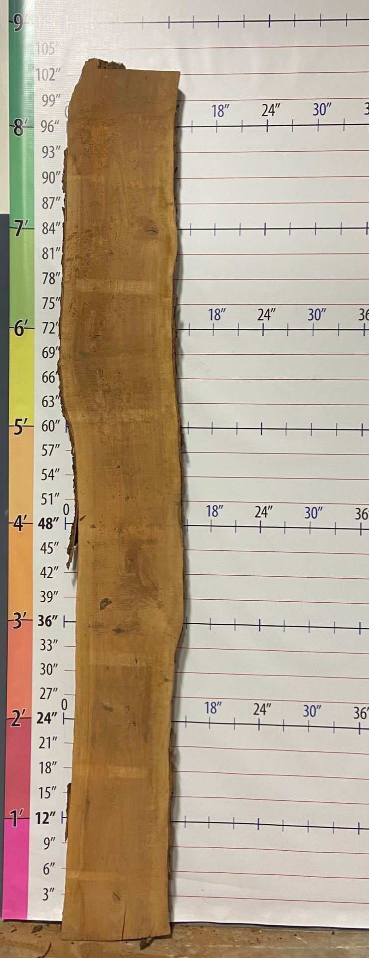 Cherry Live Edge Slab - C 11