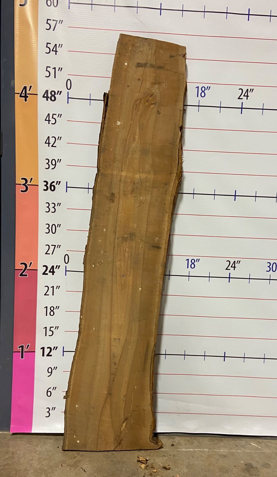 Cherry Live Edge Slab - C 15
