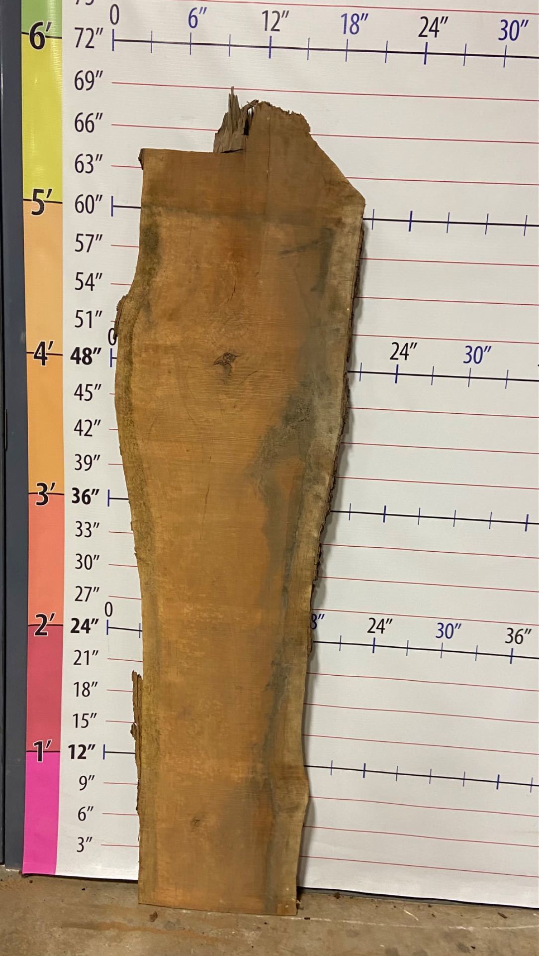 Cherry Live Edge Slab - C 22
