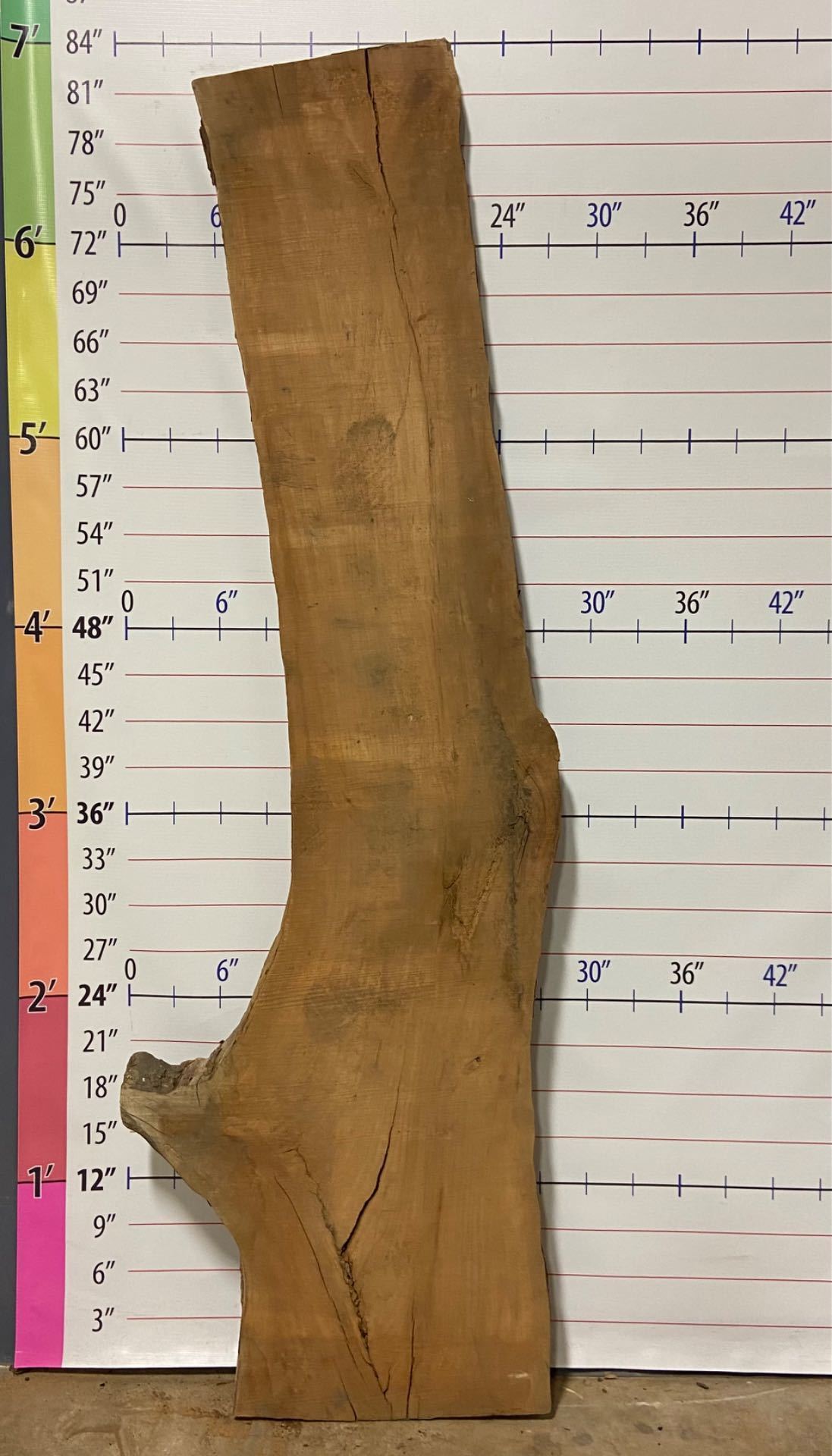 Cherry Live Edge Slab - C 24