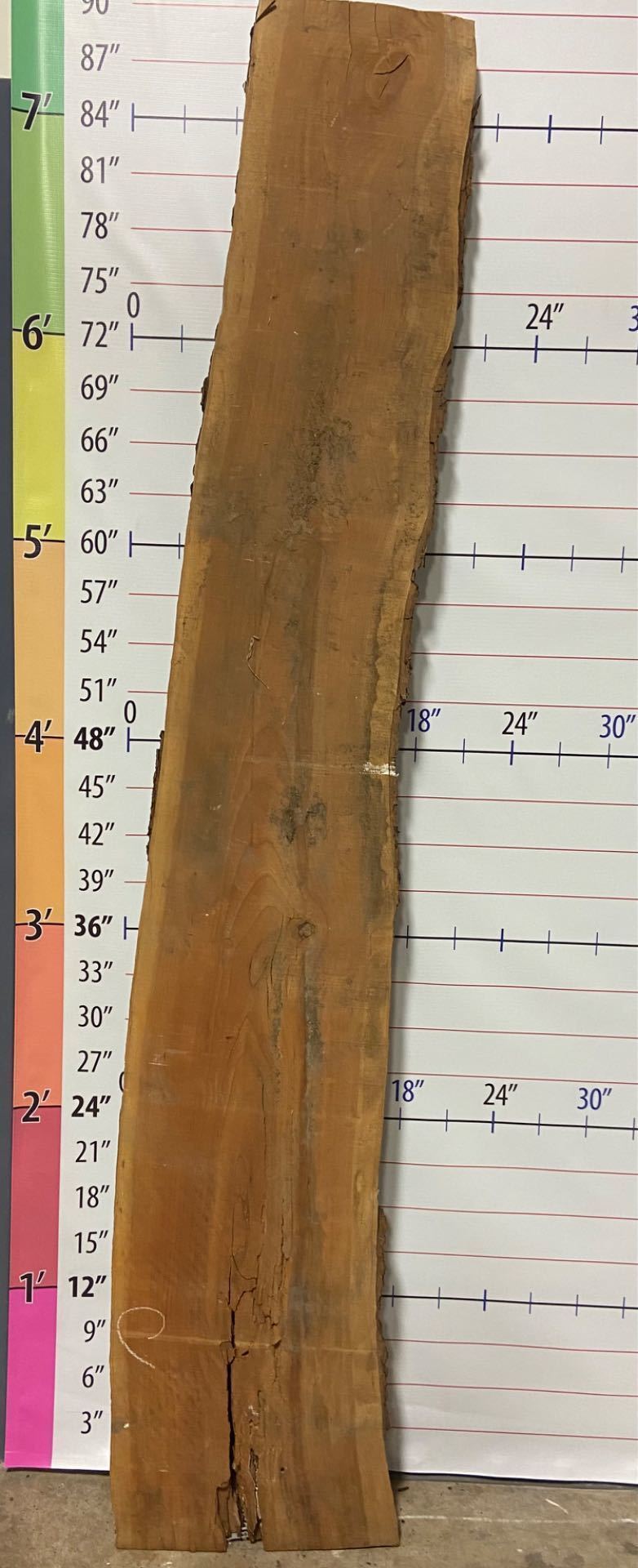 Cherry Live Edge Slab - C 4