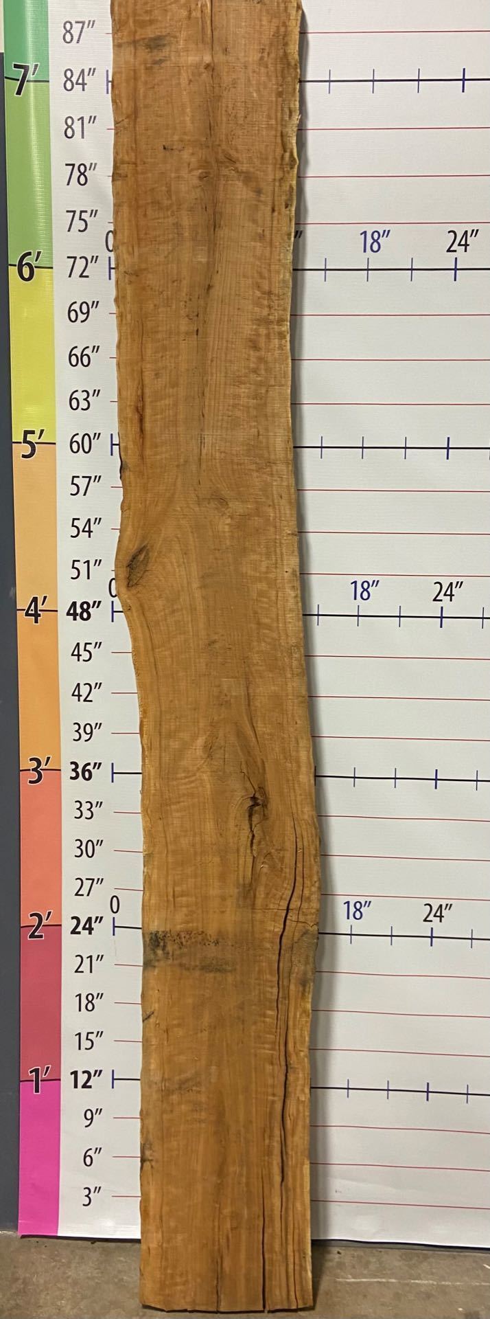 Cherry Live Edge Slab - C 5