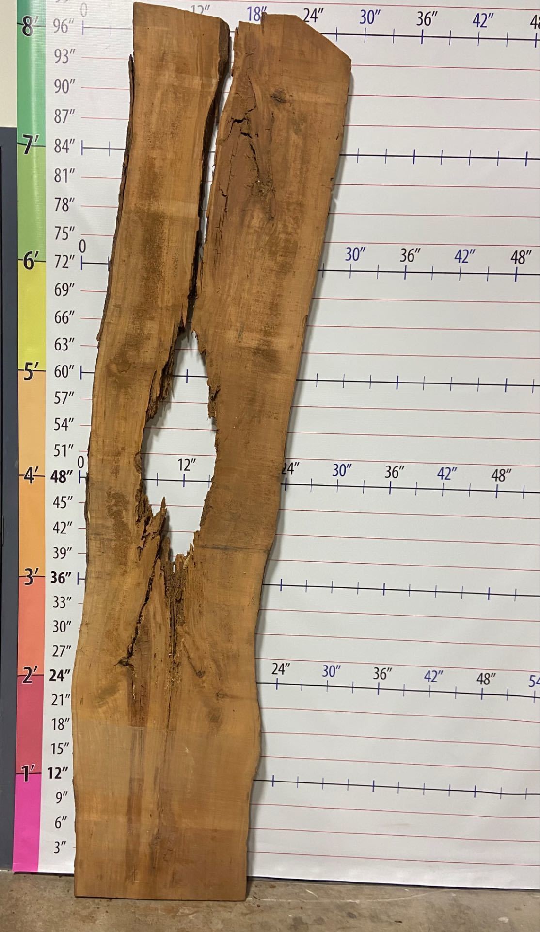Cherry Live Edge Slab - C 6