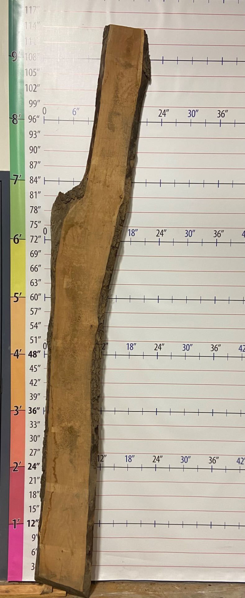 Cherry Live Edge Slab - C 9