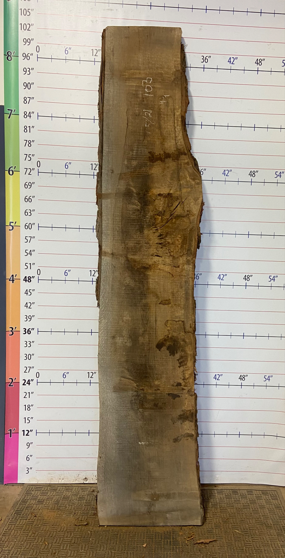 Catalpa Live Edge Slab - CTP 30