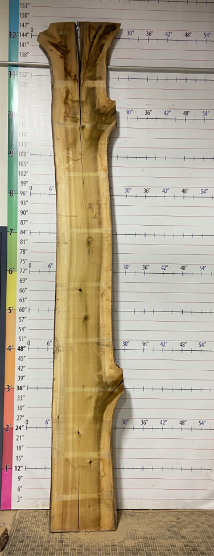 Poplar Live Edge Slab - POP 11