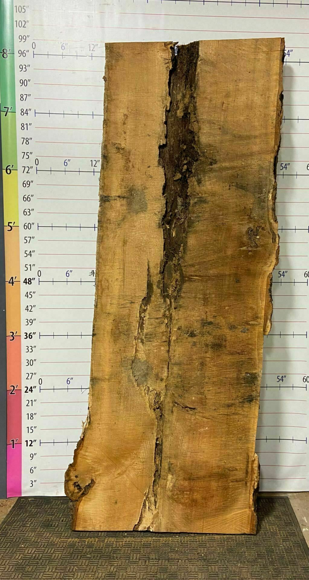Red Oak Live Edge Slab - RO 13