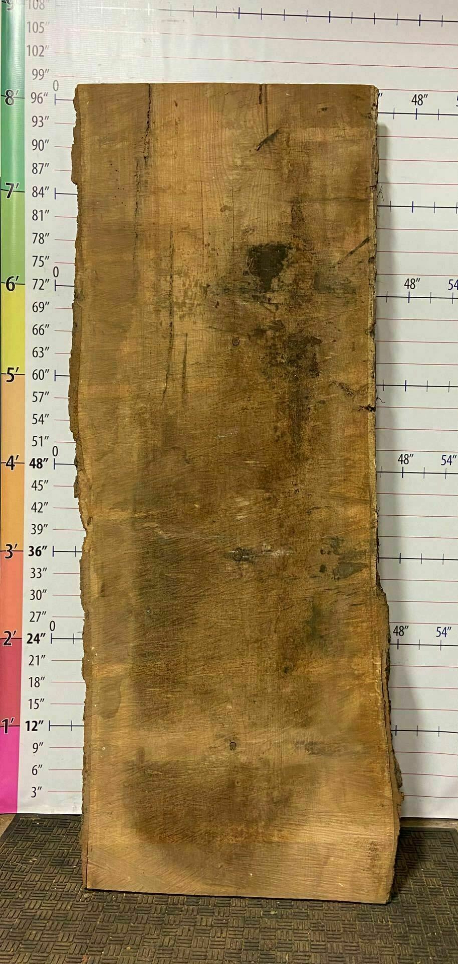 Red Oak Live Edge Slab - RO 14