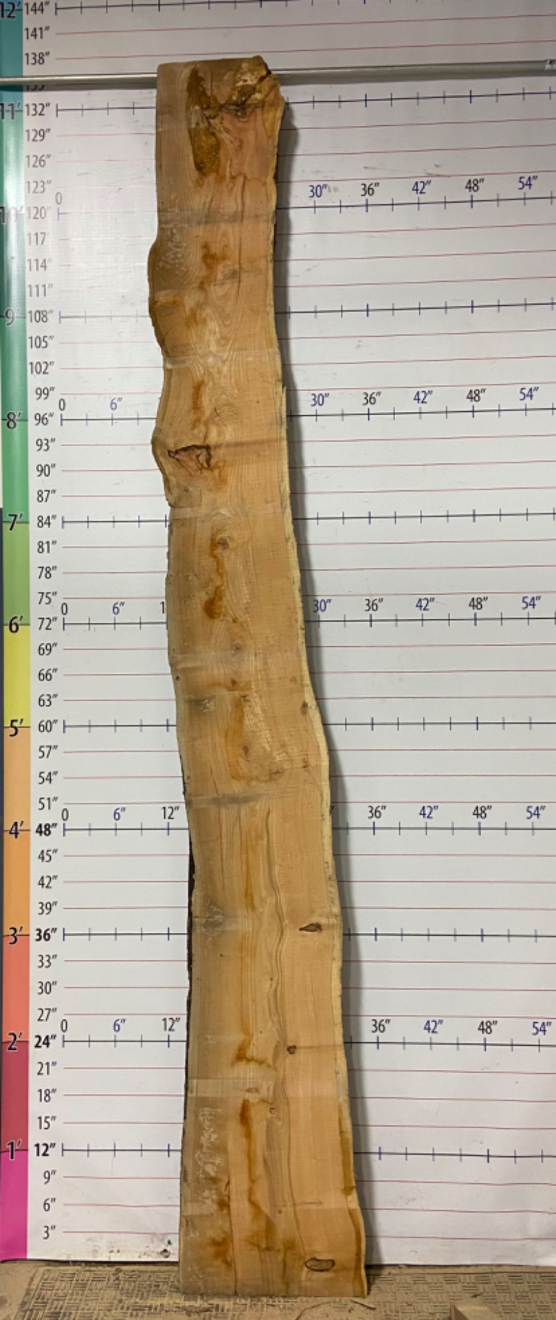 Red Oak Live Edge Slab - RO 17