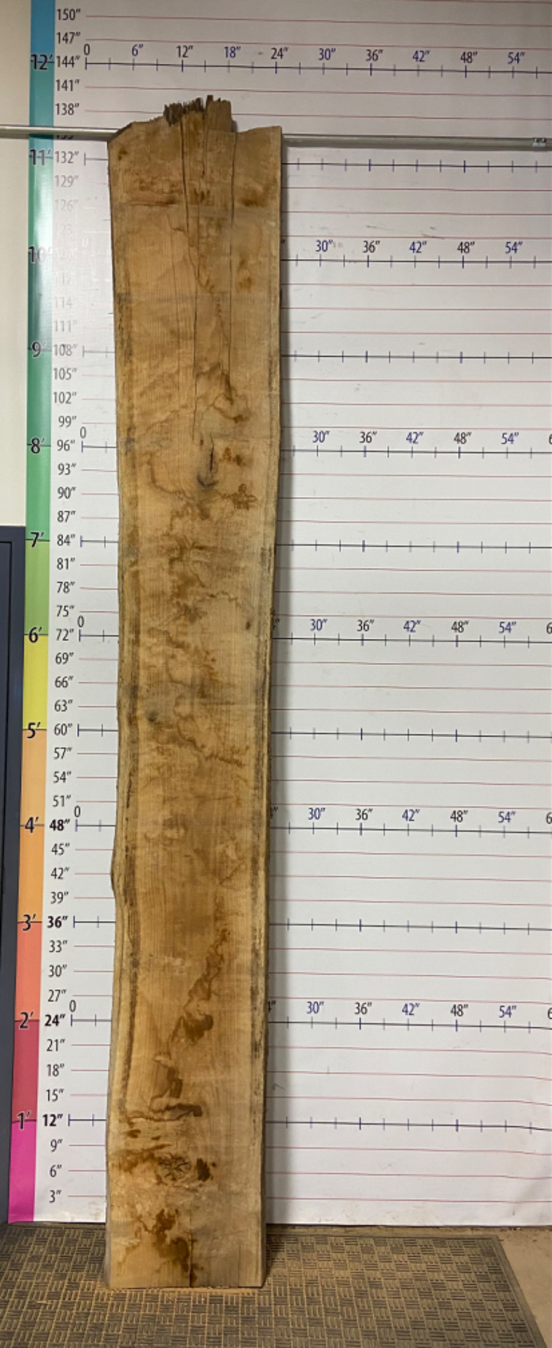 Red Oak Live Edge Slab - RO 18