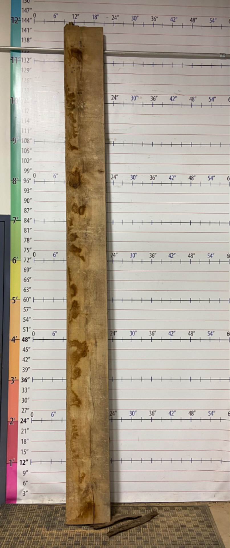 Red Oak Live Edge Slab - RO 19