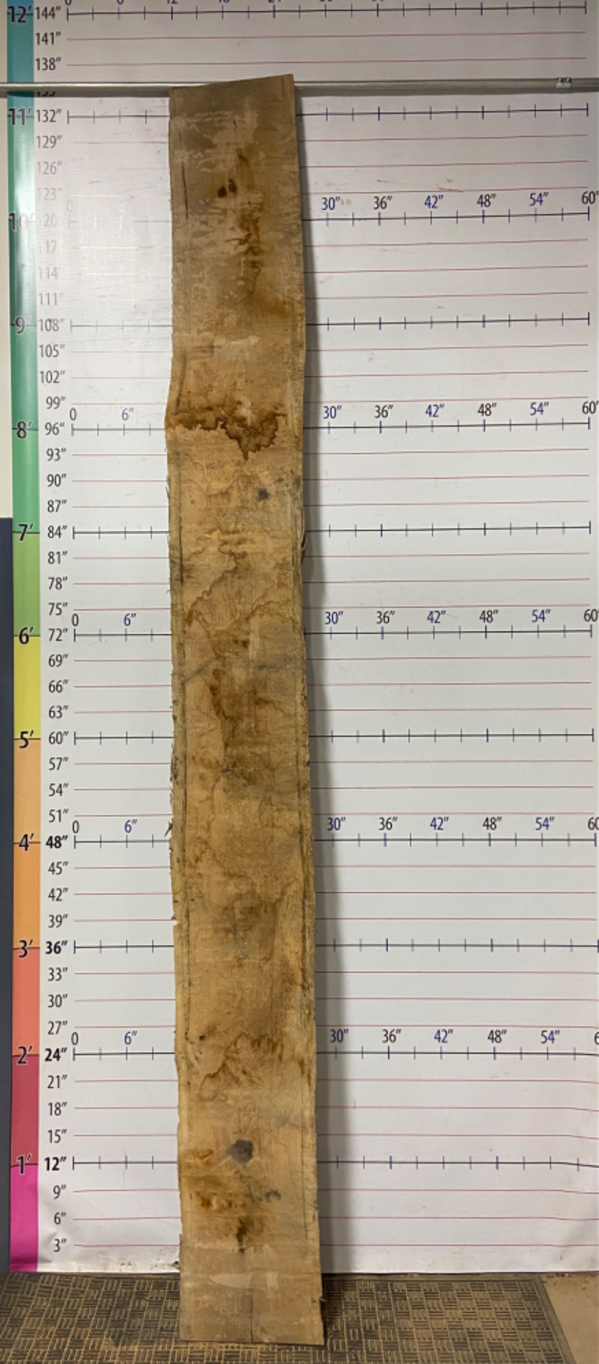 Red Oak Live Edge Slab - RO 20