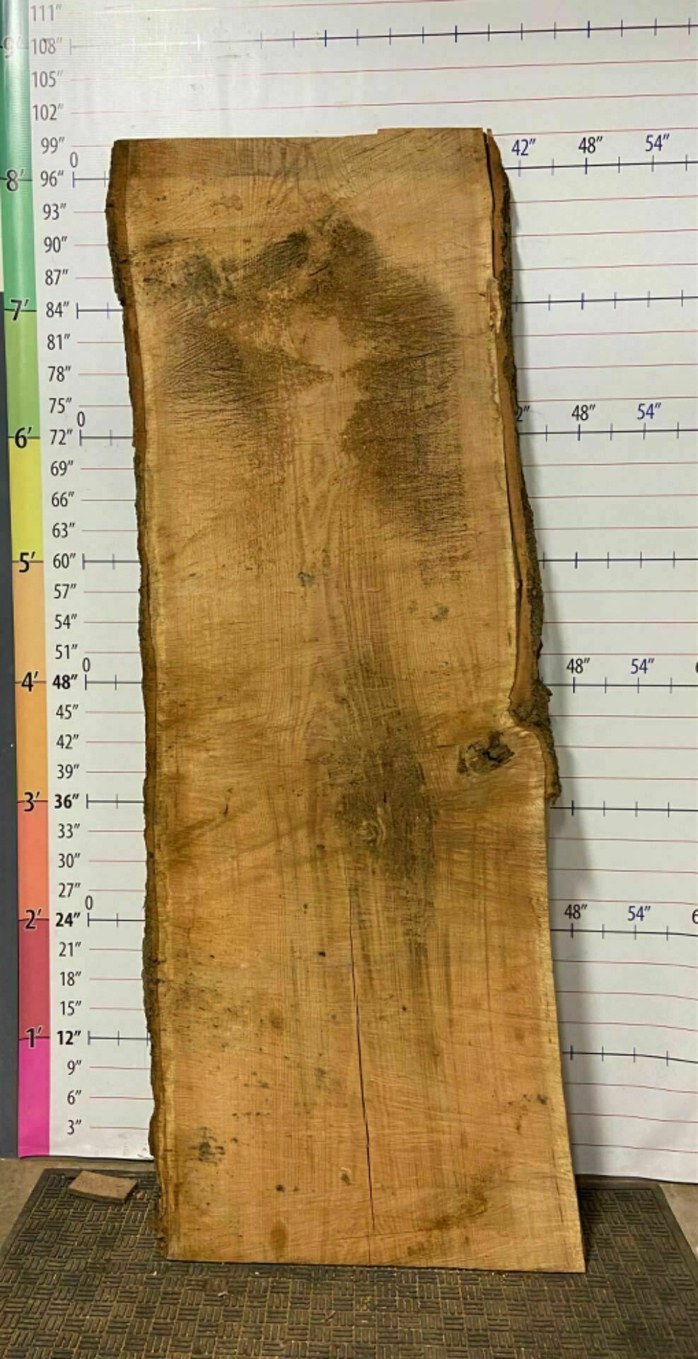 Red Oak Live Edge Slab - RO 5