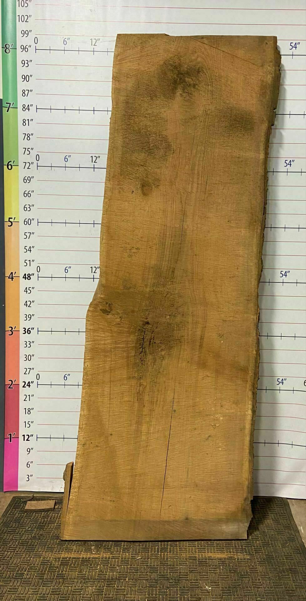 Red Oak Live Edge Slab - RO 6