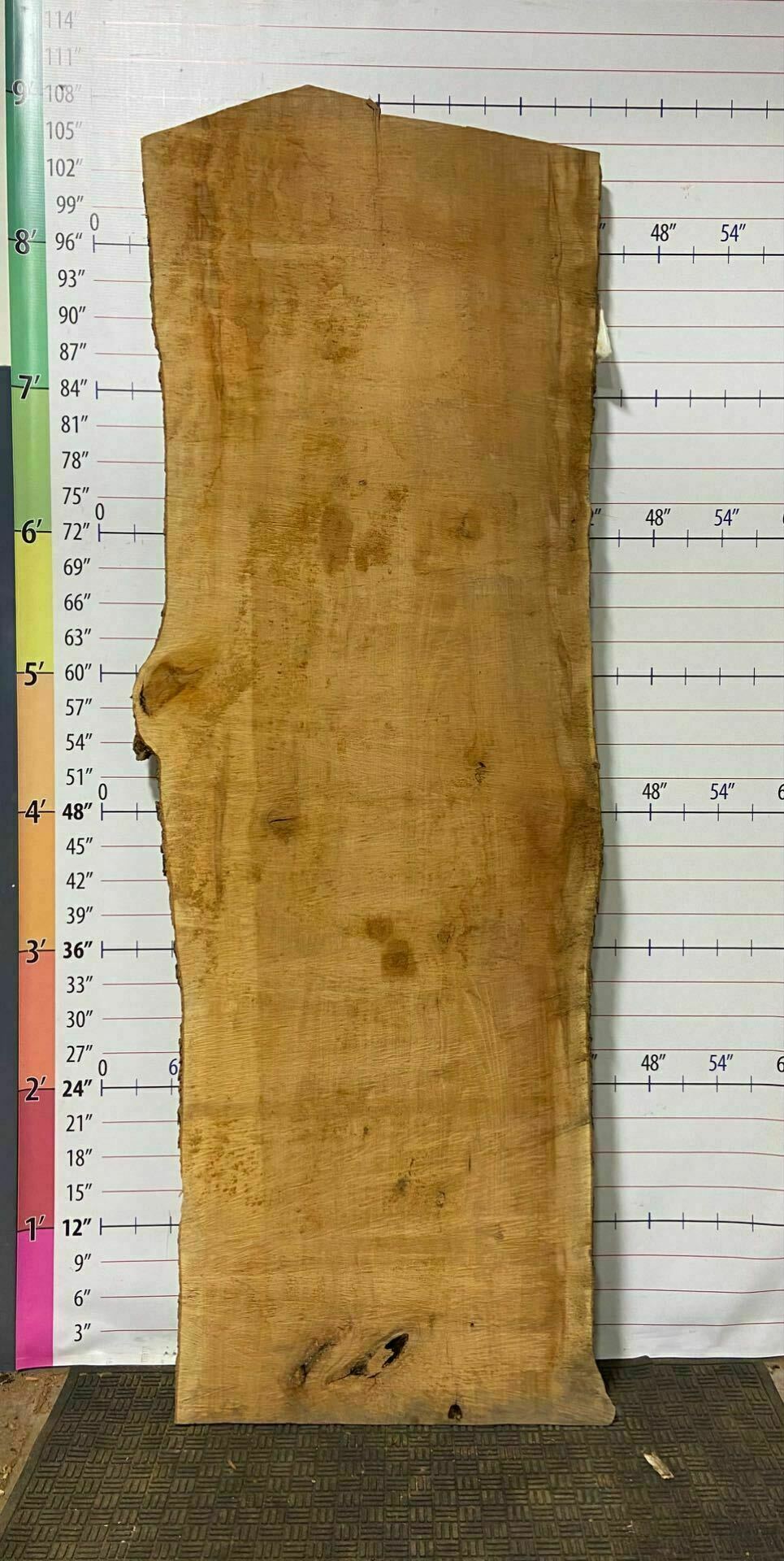 American Sycamore Live Edge Slab - S 11