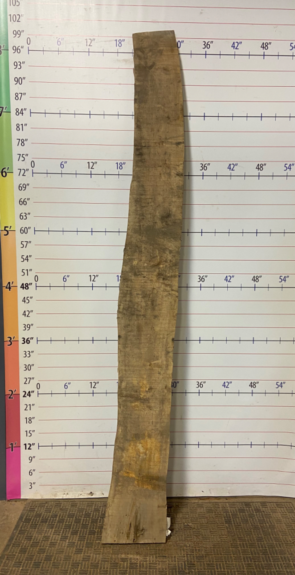 Soft Maple Live Edge Slab - SftM 15