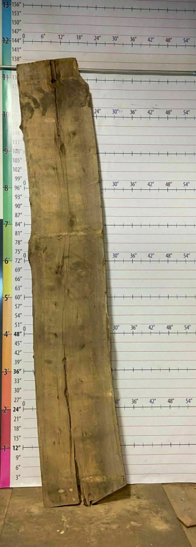 Soft Maple Live Edge Slab - SftM 7