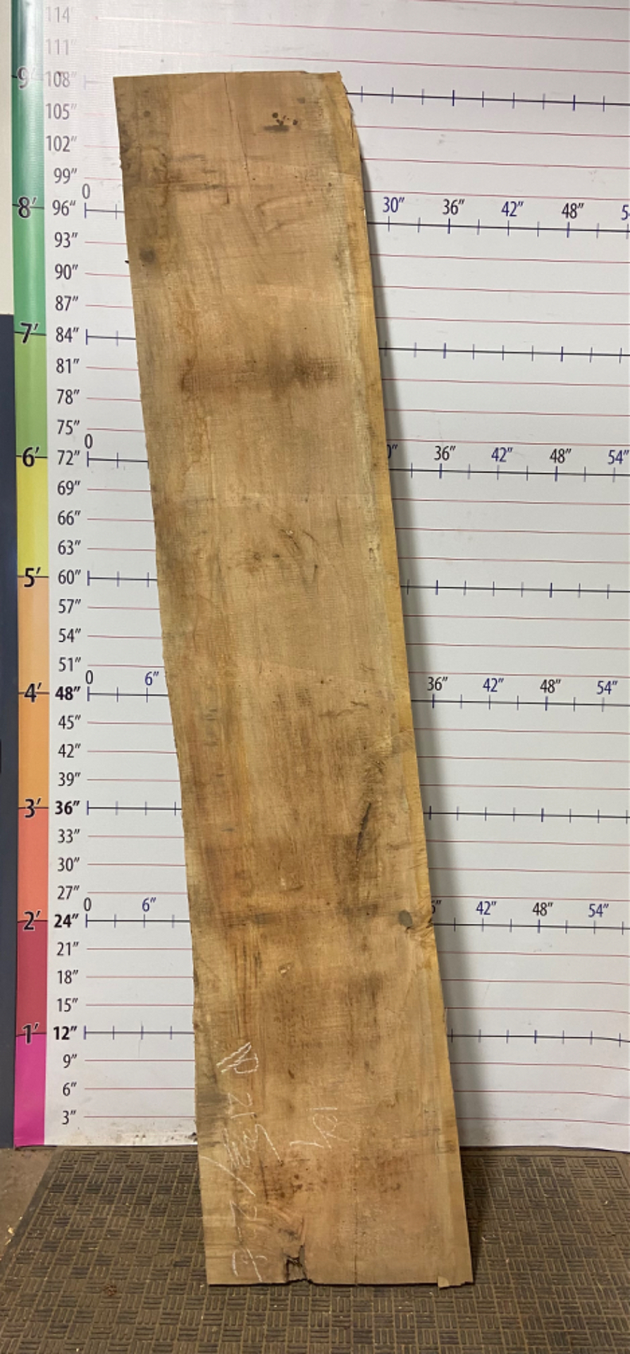 Sugar Maple Live Edge Slab - SgM 23