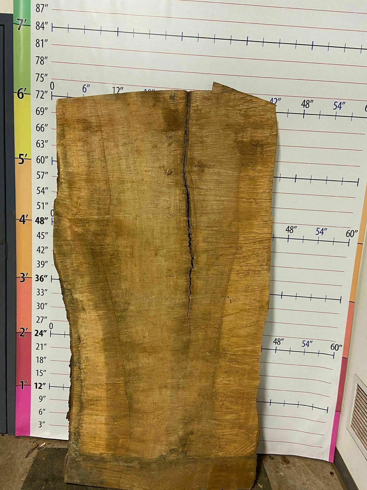 Sugar Maple Live Edge Slab - SgM 6
