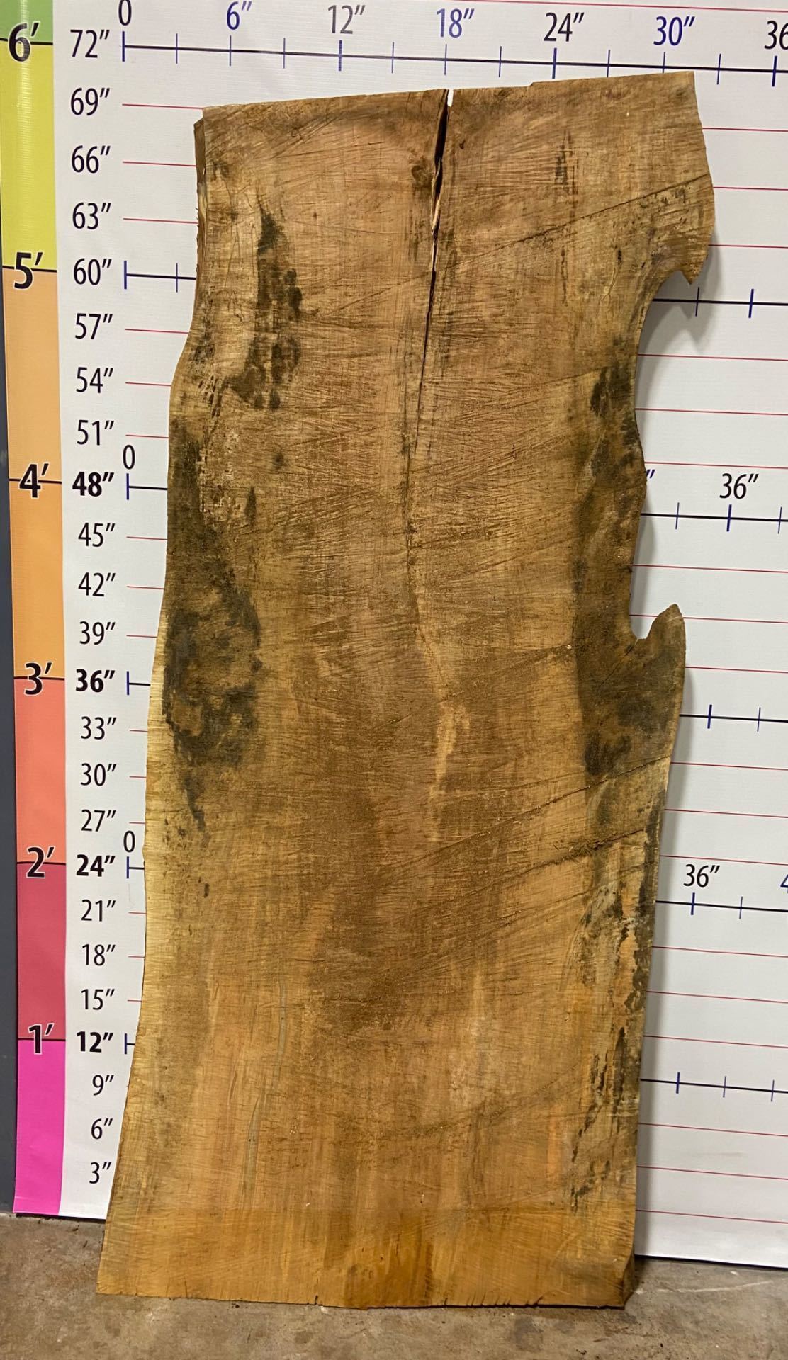 Silver Maple Live Edge Slab - SlvM 8