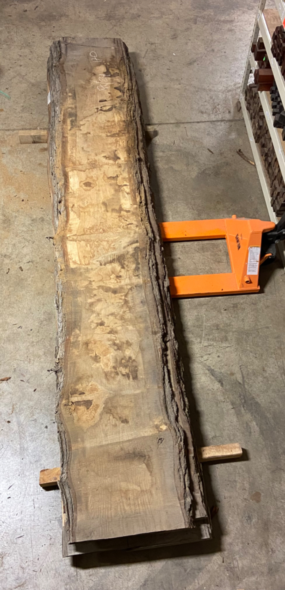 White Oak Live Edge Slab - WO 25