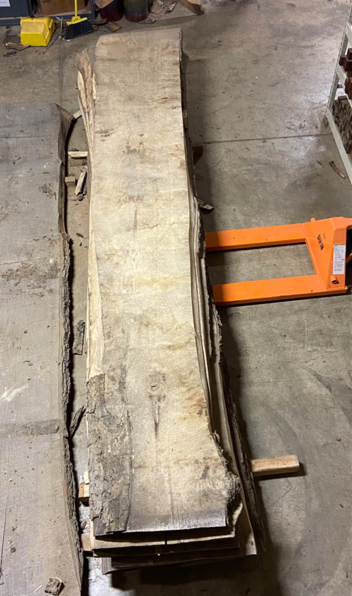 White Oak Live Edge Slab - WO 29